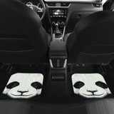 Panda D Front And Back Car Mats