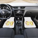 Pikachu Kiss Front And Back Car Mats