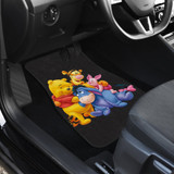 Pooh And Friend Front And Back Car Mats