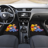 Pooh And Friend Front And Back Car Mats