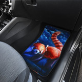 Red Panda Front And Back Car Mats