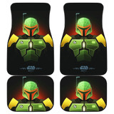 Star Wars Boba Fett Front And Back Car Mats