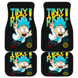 Tiny Funny Rick And Morty Car Mats