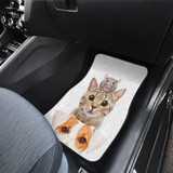 Cat Dog Mice Funny Car Mats