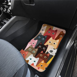 Cat Funny Car Mats