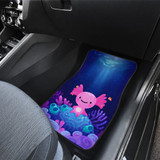 Coral Axolotl Car Mats