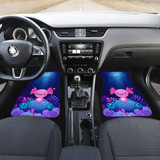 Coral Axolotl Car Mats