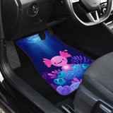 Coral Axolotl Car Mats
