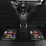 Friends TV Show Poster Car Mats