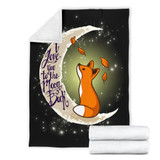 Cute Fox Premium Blanket