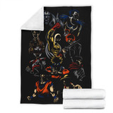 Anime Heroes Premium Blanket