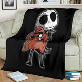 Cute Jack Skellington Premium Blanket