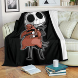 Cute Jack Skellington Premium Blanket