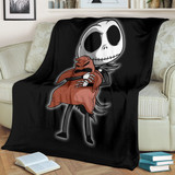 Cute Jack Skellington Premium Blanket