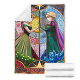 Elsa Anna Frozen Premium Blanket