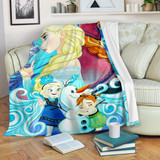 Elsa Anna Frozen Premium Blanket
