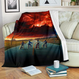 stranger things  premium blanket
