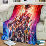 stranger things  premium blanket