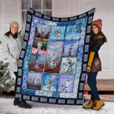 Blanket Frozen Olaf