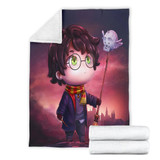 Harry Potter Chibi Premium Blanket