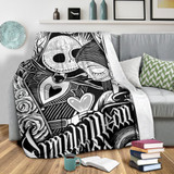 Jack Skellington And Sally Premium Blanket