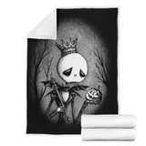 Sad Jack Skellington Premium Blanket