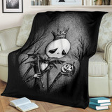 Sad Jack Skellington Premium Blanket