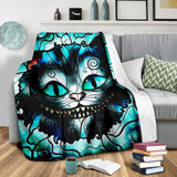 Alice in Wonderland's Cheshire Cat Premium Blanket