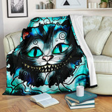 Alice in Wonderland's Cheshire Cat Premium Blanket