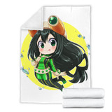Tsuyu Chibi Premium Blanket