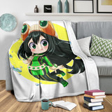 Tsuyu Chibi Premium Blanket