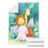 Cute Animal Premium Blanket