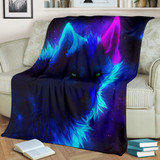 Wolf Night Premium Blanket