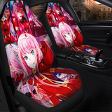 Zero Two Cute Anime Girl Car Seat Covers