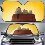 Funny Snoopy Auto Car Sun Shade Windshield