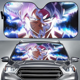Dragon Ball Goku Ultra Instinct Auto Car Sun Shade Windshield