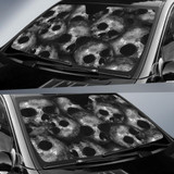 Skulls Death Dead Horror Auto Car Sun Shade Windshield