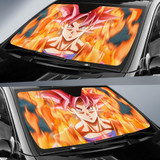 Goku Dragon Ball Super K Auto Car Sun Shade Windshield