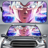 Ultra Instinct Goku Dragon Ball Super K Auto Car Sun Shade Windshield