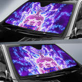 Ultra Instinct Goku Dragon Ball Super New Auto Car Sun Shade Windshield