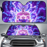 Ultra Instinct Goku Dragon Ball Super New Auto Car Sun Shade Windshield