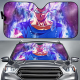 Ultra Instinct Goku Super Saiyan Silver Goku Dragon Ball Auto Car Sun Shade Windshield