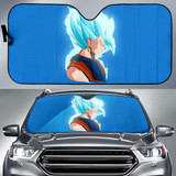 Vegeta Dragon Ball Minimal Auto Car Sun Shade Windshield
