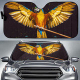 Parrot Yellow Bird Auto Car Sun Shade Windshield Parrot Yellow Bird Auto Car Sun Shade Windshield