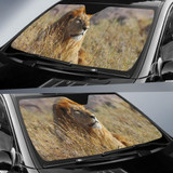 African Lion Auto Car Sun Shade Windshield