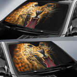 Leopard Auto Car Sun Shade Windshield