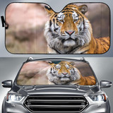 Tiger Wild Auto Car Sun Shade Windshield