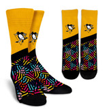 Pittsburgh Penguins Logo Socks