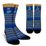 Circle Kansas City Royals Socks