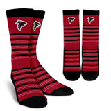 Circle Atlanta Falcons Socks